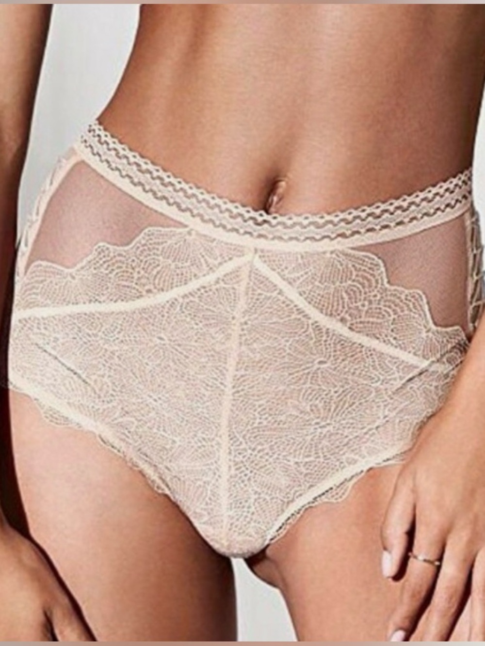 Victoria’s Secret Very Sexy Lace Tease Bridal Cheeky Panty | S, M | NIP